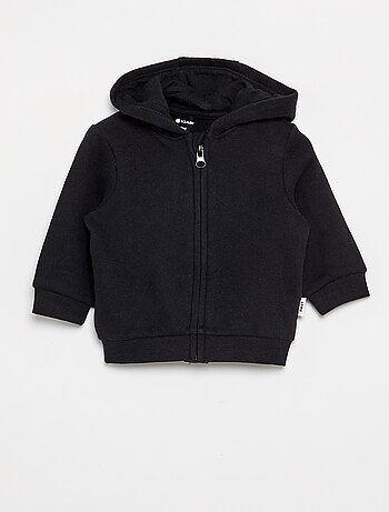 Felpa con cappuccio e zip