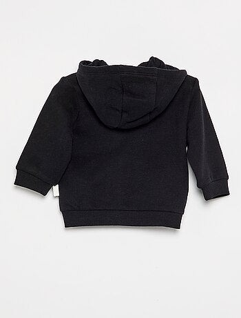 Felpa con cappuccio e zip