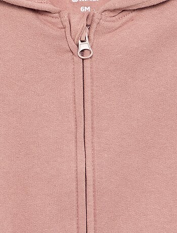 Felpa con cappuccio e zip