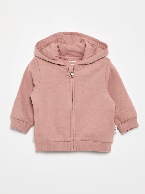 Felpa con cappuccio e zip - Kiabi