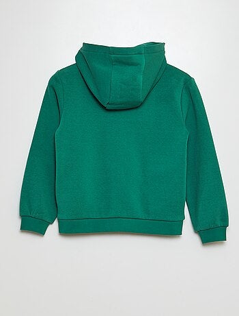 Felpa con cappuccio e zip