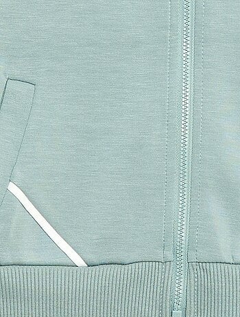 Felpa con cappuccio effetto morbido