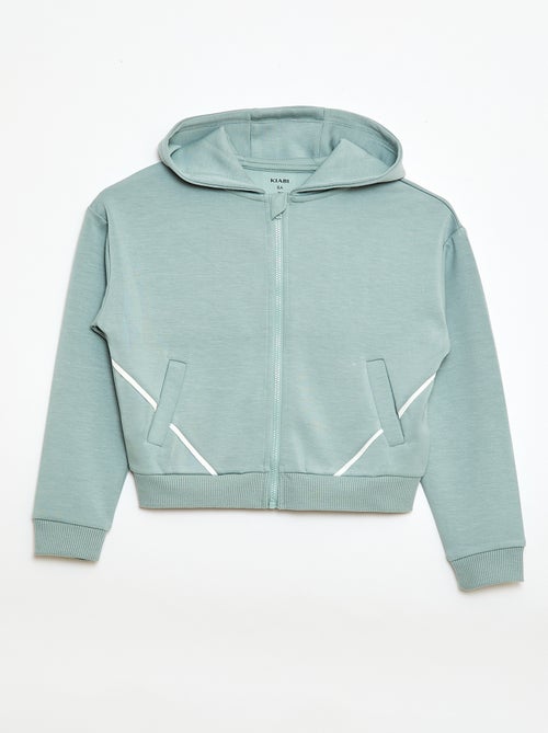 Felpa con cappuccio effetto morbido - Kiabi