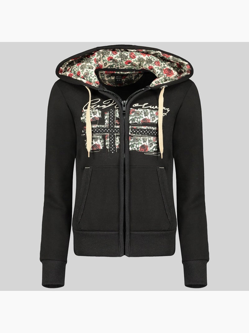 Felpa con cappuccio fabeaute – geographical norway Nero - Kiabi