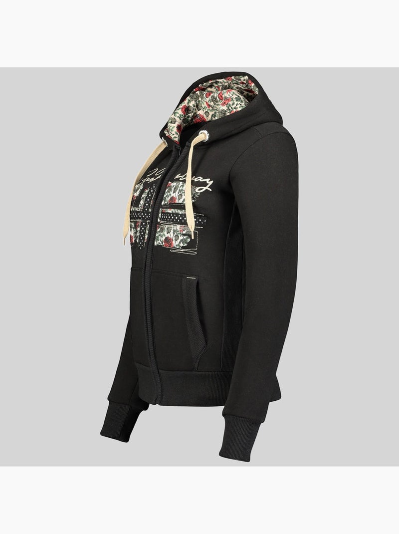 Felpa con cappuccio fabeaute – geographical norway Nero - Kiabi