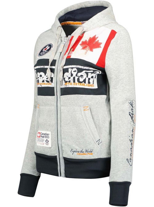 Felpa con cappuccio face – canadian peak - Kiabi Felpa con cappuccio face – canadian peak - Kiabi