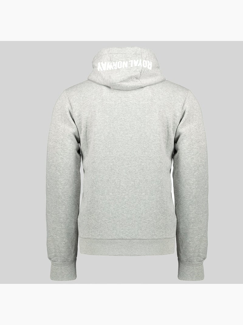 Felpa con cappuccio faponie – geographical norway Grigio chiaro - Kiabi