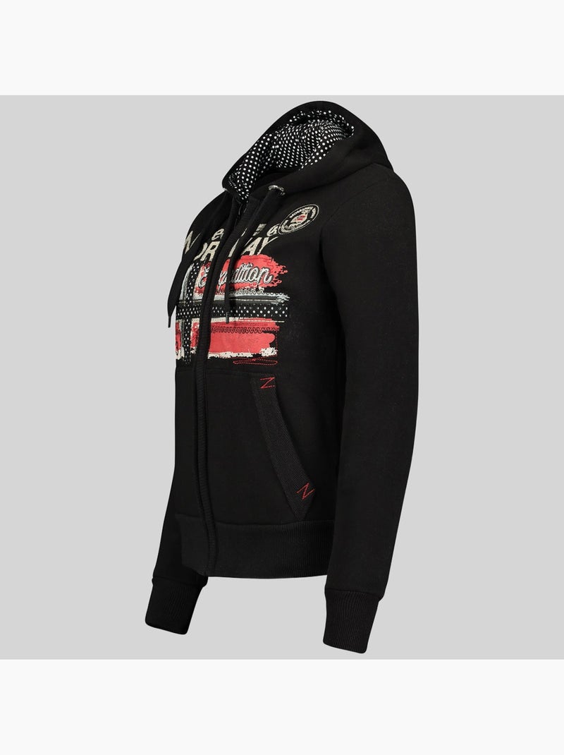 Felpa con cappuccio farlotte – geographical norway Nero - Kiabi