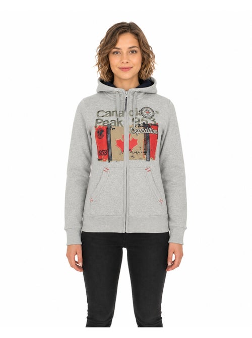 Felpa con cappuccio farlotteak – canadian peak - Kiabi Felpa con cappuccio farlotteak – canadian peak - Kiabi