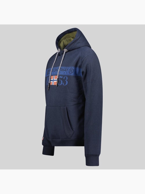 Felpa con cappuccio fastlife – geographical norway - Kiabi Felpa con cappuccio fastlife – geographical norway - Kiabi