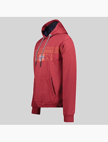 Felpa con cappuccio fastlife – geographical norway