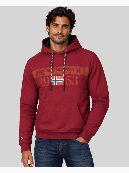 Felpa con cappuccio fastlife – geographical norway - Kiabi Felpa con cappuccio fastlife – geographical norway - Kiabi