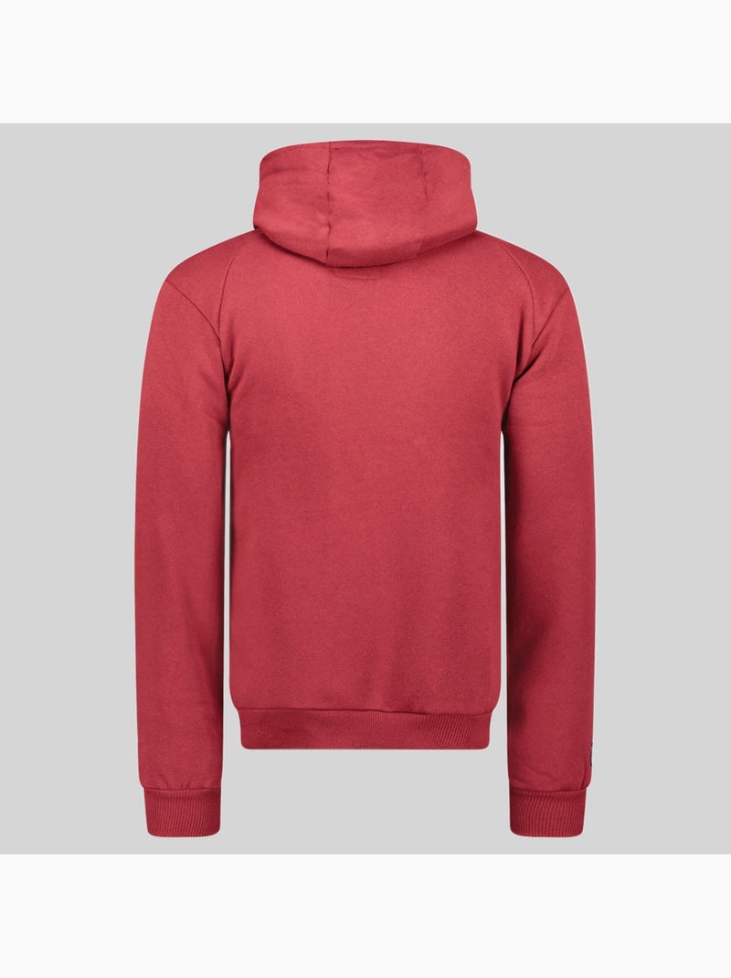 Felpa con cappuccio fastlife – geographical norway Bordeaux - Kiabi