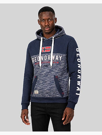 Felpa con cappuccio ferato – geographical norway