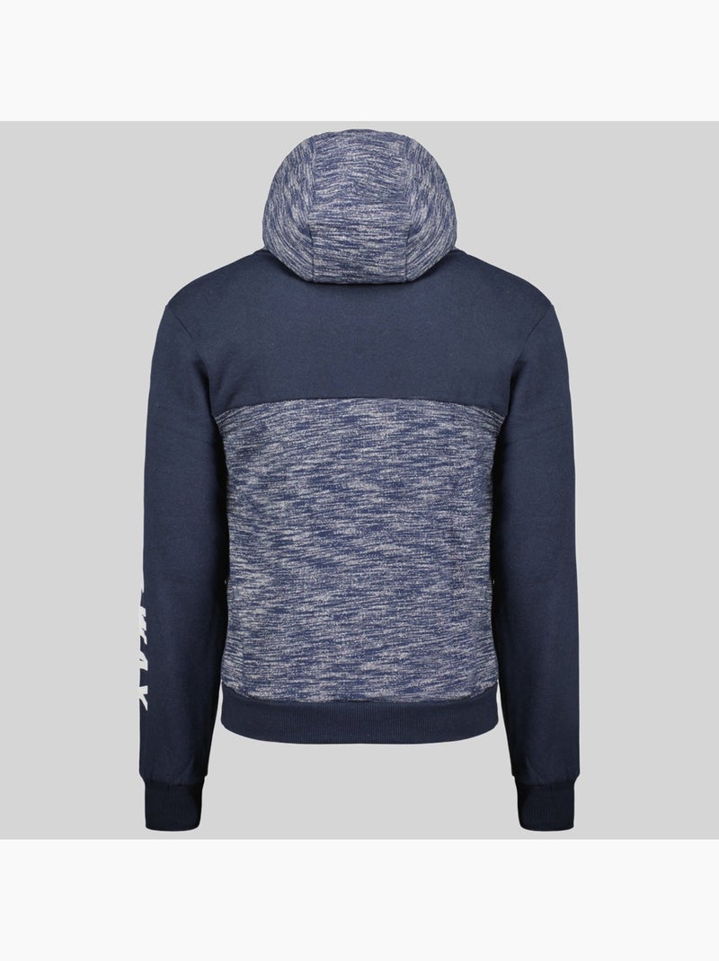 Felpa con cappuccio ferato – geographical norway Blu marino - Kiabi