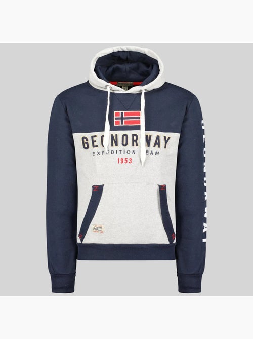Felpa con cappuccio ferato – geographical norway - Kiabi Felpa con cappuccio ferato – geographical norway - Kiabi