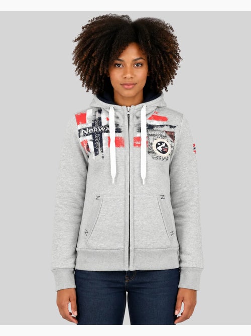 Felpa con cappuccio fespote – geographical norway - Kiabi