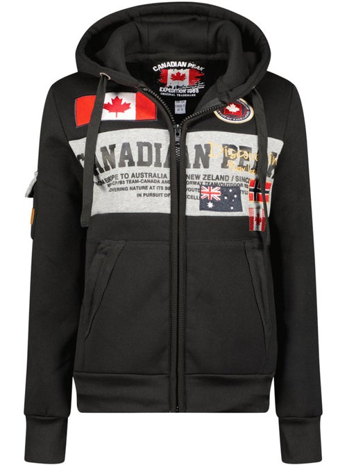 Felpa con cappuccio fipeak – canadian peak - Kiabi Felpa con cappuccio fipeak – canadian peak - Kiabi