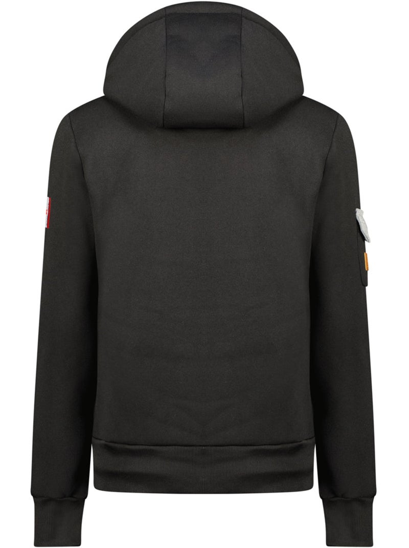 Felpa con cappuccio fipeak – canadian peak Nero - Kiabi