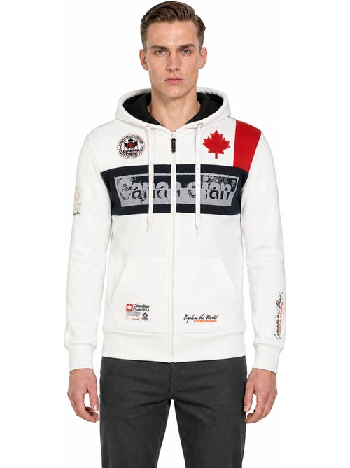 Felpa con cappuccio flashy – canadian peak - Kiabi Felpa con cappuccio flashy – canadian peak - Kiabi