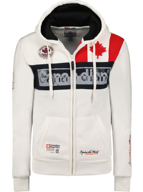 Felpa con cappuccio flashy – canadian peak - Kiabi Felpa con cappuccio flashy – canadian peak - Kiabi