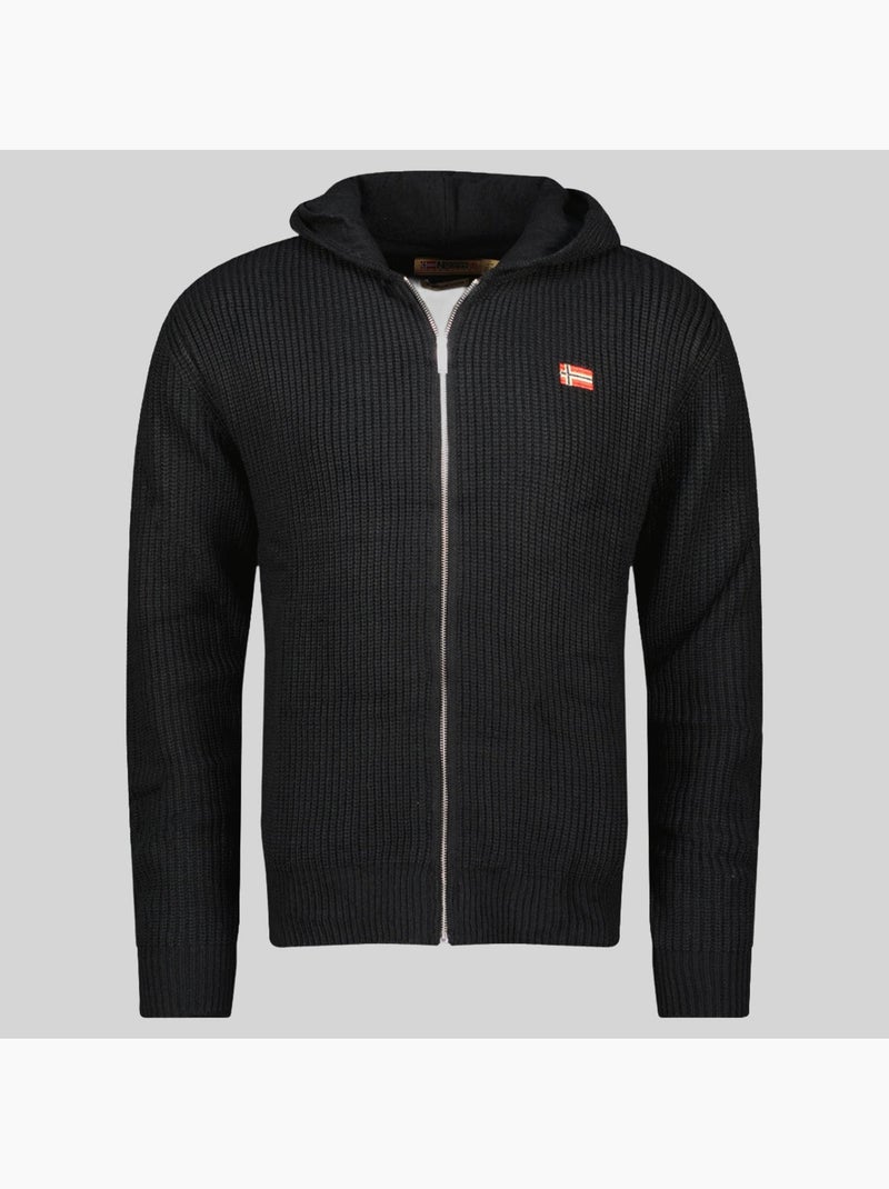 Felpa con cappuccio flexibus – geographical norway Nero - Kiabi