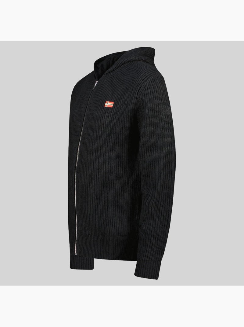 Felpa con cappuccio flexibus – geographical norway Nero - Kiabi