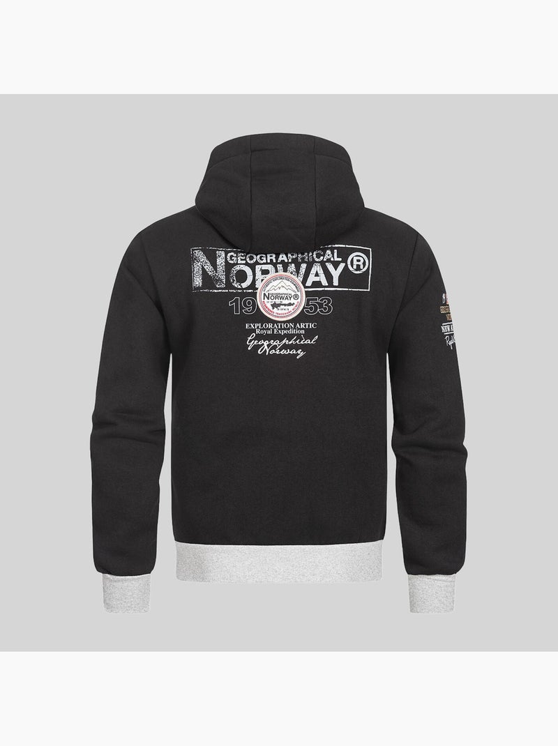Felpa con cappuccio flyer – geographical norway Cachi - Kiabi