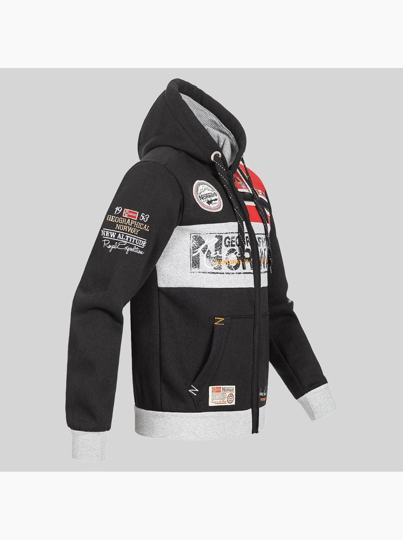 Felpa con cappuccio flyer – geographical norway Cachi - Kiabi