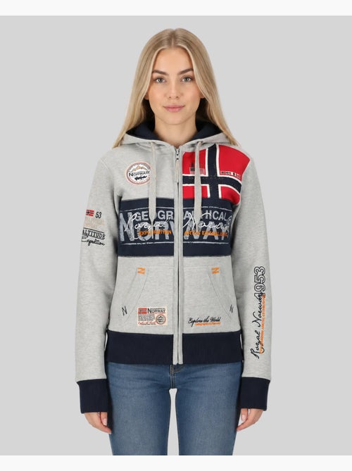 Felpa con cappuccio flyer – geographical norway - Kiabi