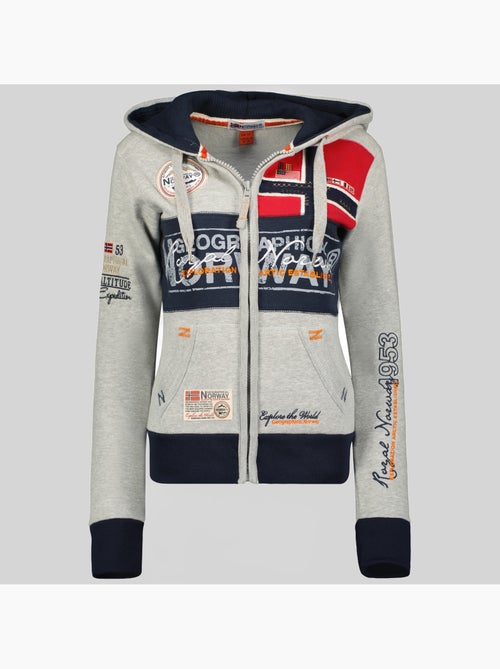 Felpa con cappuccio flyer – geographical norway - Kiabi