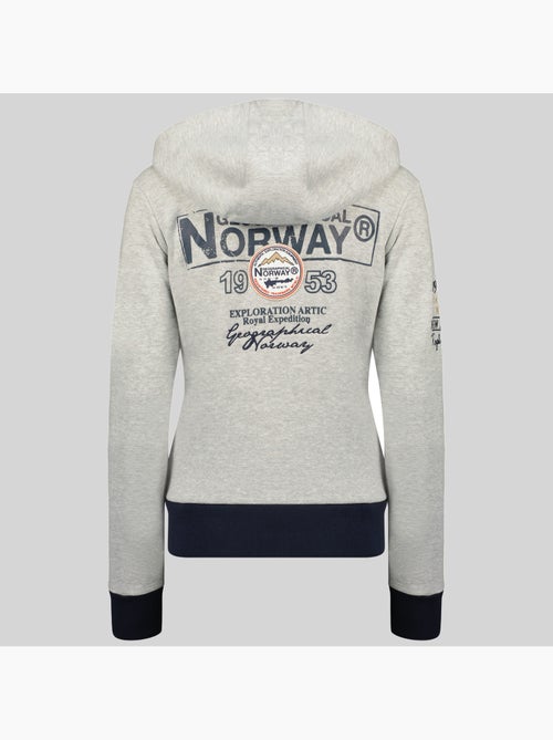 Felpa con cappuccio flyer – geographical norway - Kiabi