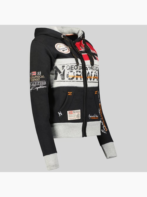 Felpa con cappuccio flyer – geographical norway - Kiabi