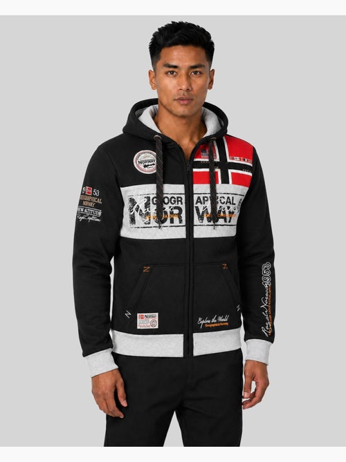 Felpa con cappuccio flyer – geographical norway - Kiabi Felpa con cappuccio flyer – geographical norway - Kiabi