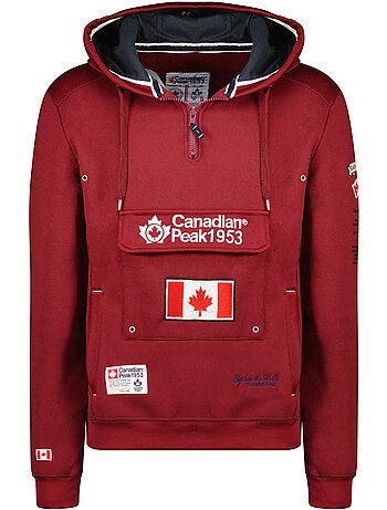 Felpa con cappuccio foderato galapagos – canadian peak