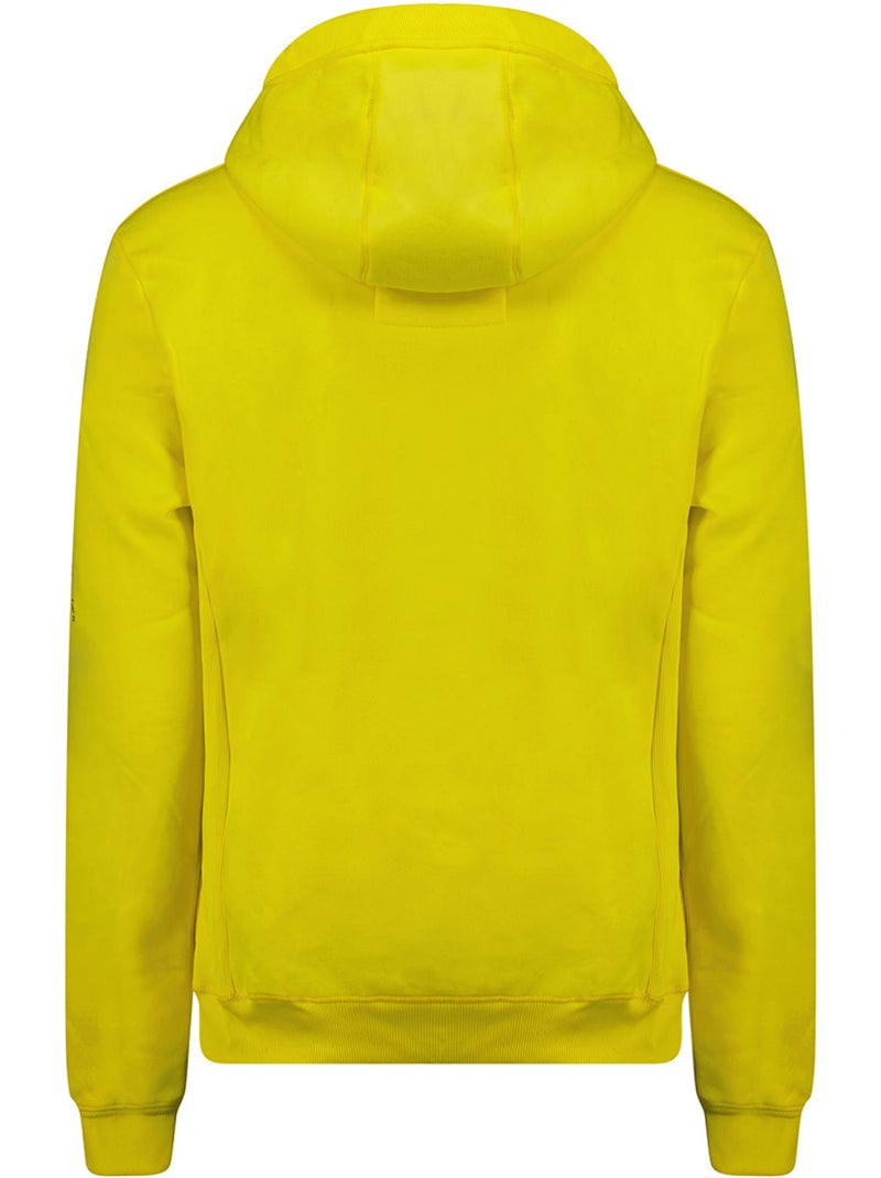 Felpa con cappuccio foderato galapagos – canadian peak Giallo fluo - Kiabi