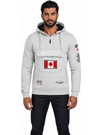 Felpa con cappuccio foderato galapagos – canadian peak