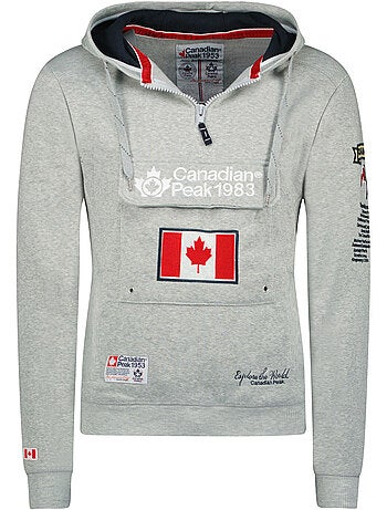 Felpa con cappuccio foderato galapagos – canadian peak