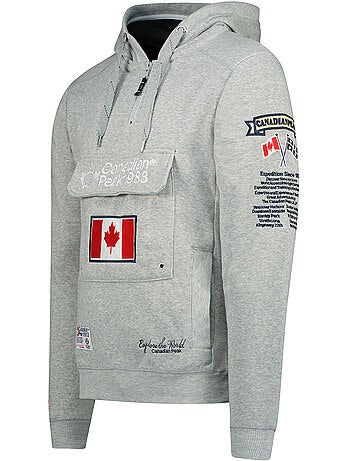 Felpa con cappuccio foderato galapagos – canadian peak