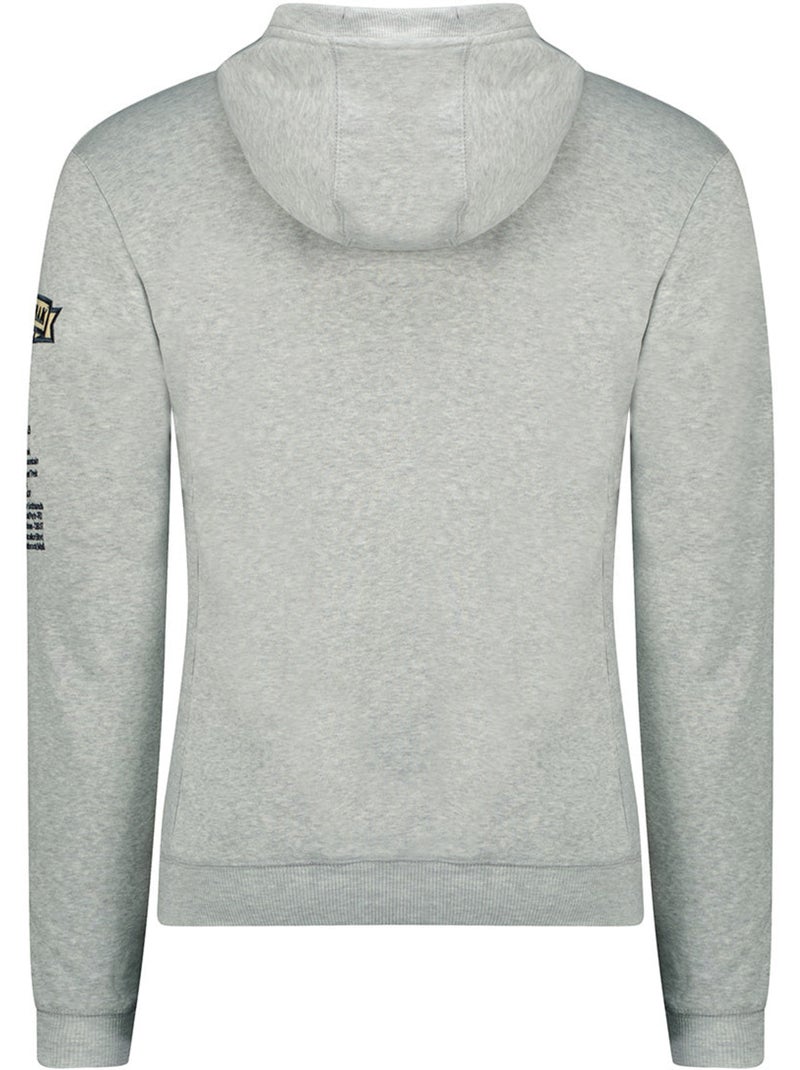 Felpa con cappuccio foderato galapagos – canadian peak Grigio chiaro - Kiabi