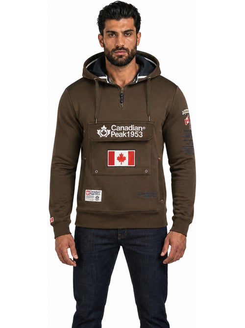 Felpa con cappuccio foderato galapagos – canadian peak - Kiabi