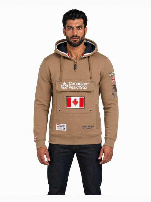 Felpa con cappuccio foderato galapagos – canadian peak - Kiabi