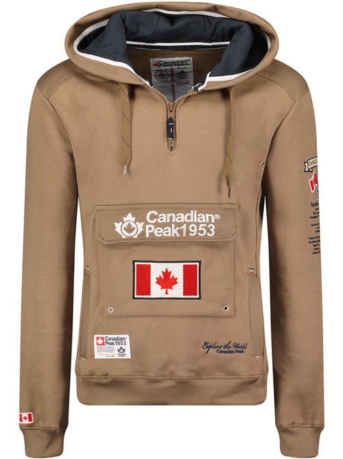 Felpa con cappuccio foderato galapagos – canadian peak - Kiabi