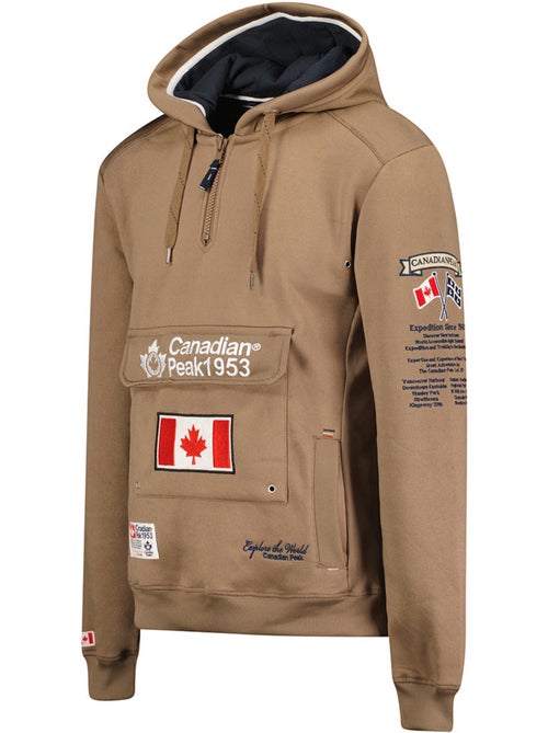 Felpa con cappuccio foderato galapagos – canadian peak - Kiabi