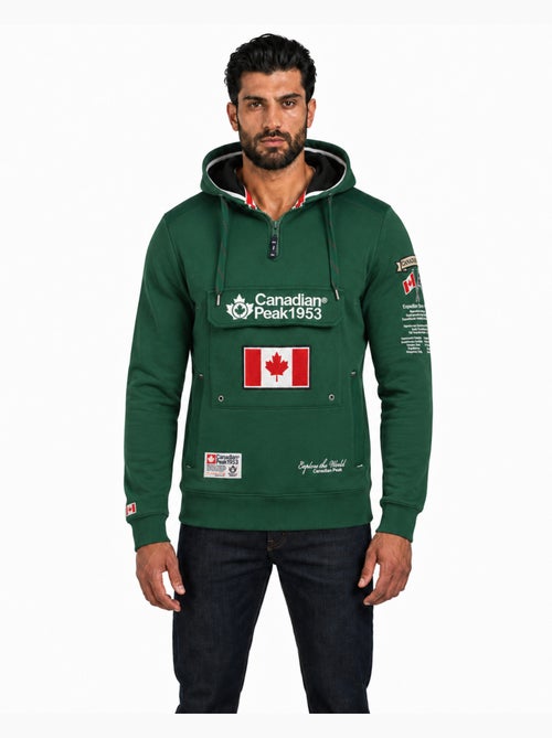 Felpa con cappuccio foderato galapagos – canadian peak - Kiabi