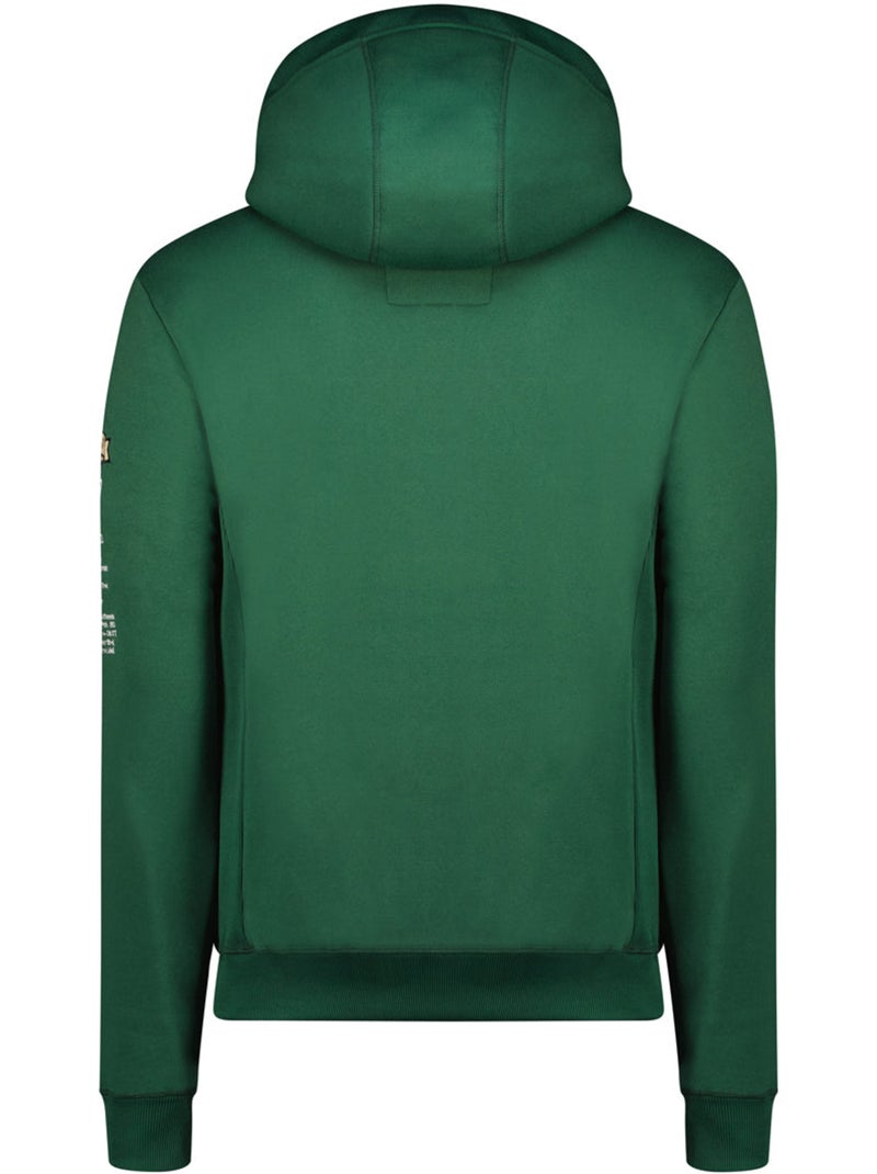 Felpa con cappuccio foderato galapagos – canadian peak Verde abete - Kiabi
