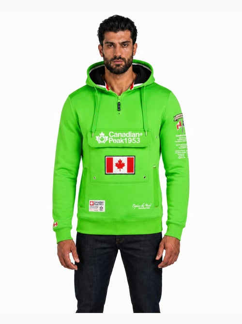 Felpa con cappuccio foderato galapagos – canadian peak - Kiabi Felpa con cappuccio foderato galapagos – canadian peak - Kiabi