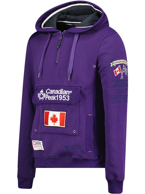 Felpa con cappuccio foderato galapagos – canadian peak - Kiabi Felpa con cappuccio foderato galapagos – canadian peak - Kiabi