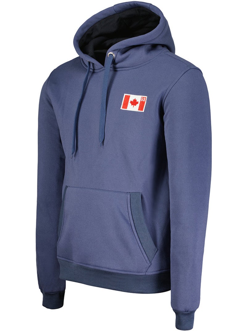Felpa con cappuccio fondeak – canadian peak Blu petrolio - Kiabi