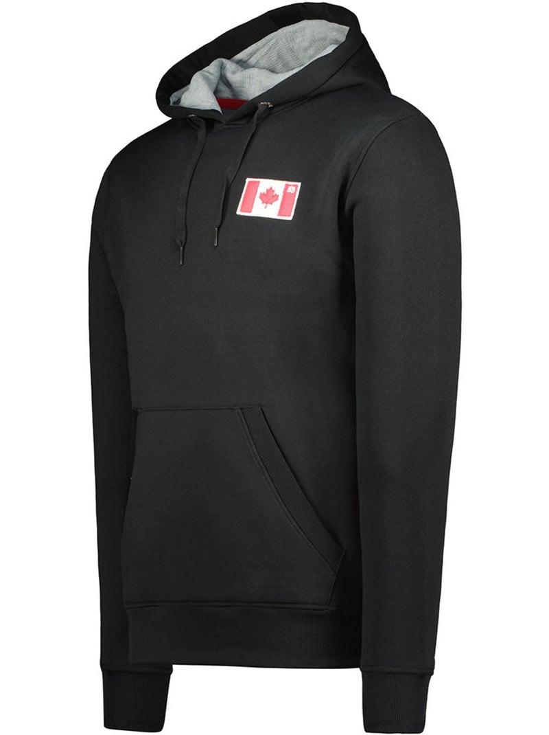 Felpa con cappuccio fondeak – canadian peak Nero - Kiabi